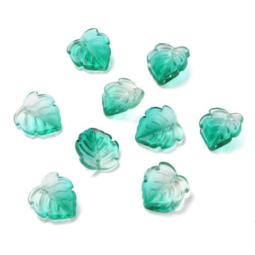나뭇잎 15x14mm - 100개