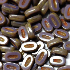 테이블컷 Carved Oval 비즈 10x6mm - 150개