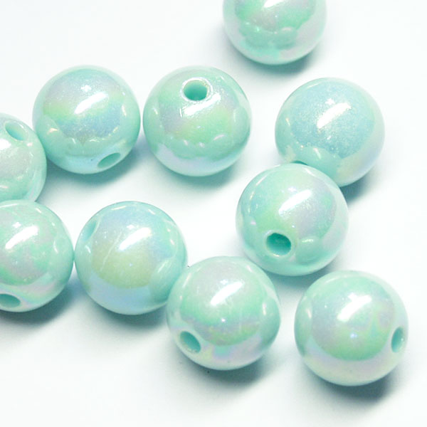 AB 아크릴 12mm(아쿠아) - 100개