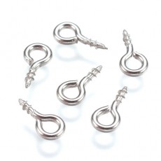 304 스테인레스 9자나사고리 8*4mm - 100개