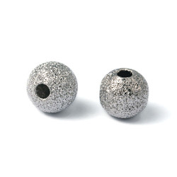 메탈샌딩볼 6mm(백금도금) - 100개