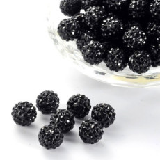 스톤점토볼 12mm(검정) - 10개