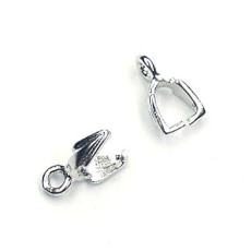 펜단트고리7*5mm(삼각형-OR도금)-50개