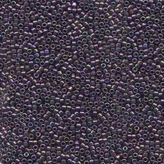 델리카비즈 1.6mm(DB128번 : transparent luster rainbow amethyst purple gold) - 40g