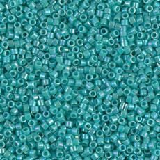 델리카비즈 1.6mm(DB166번 : opaque rainbow turquoise green) - 40g
