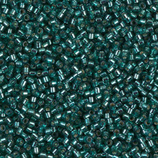 델리카비즈 1.6mm(DB607번 : silver-lined teal) - 40g