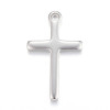304스테인레스 십자가 펜던트 32.5*19mm - 10개