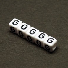 이니셜큐브 6mm(G) - 100개