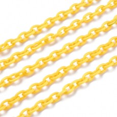 ABS 플라스틱 케이블체인 5.5~6mm - 38~39cm - 10개